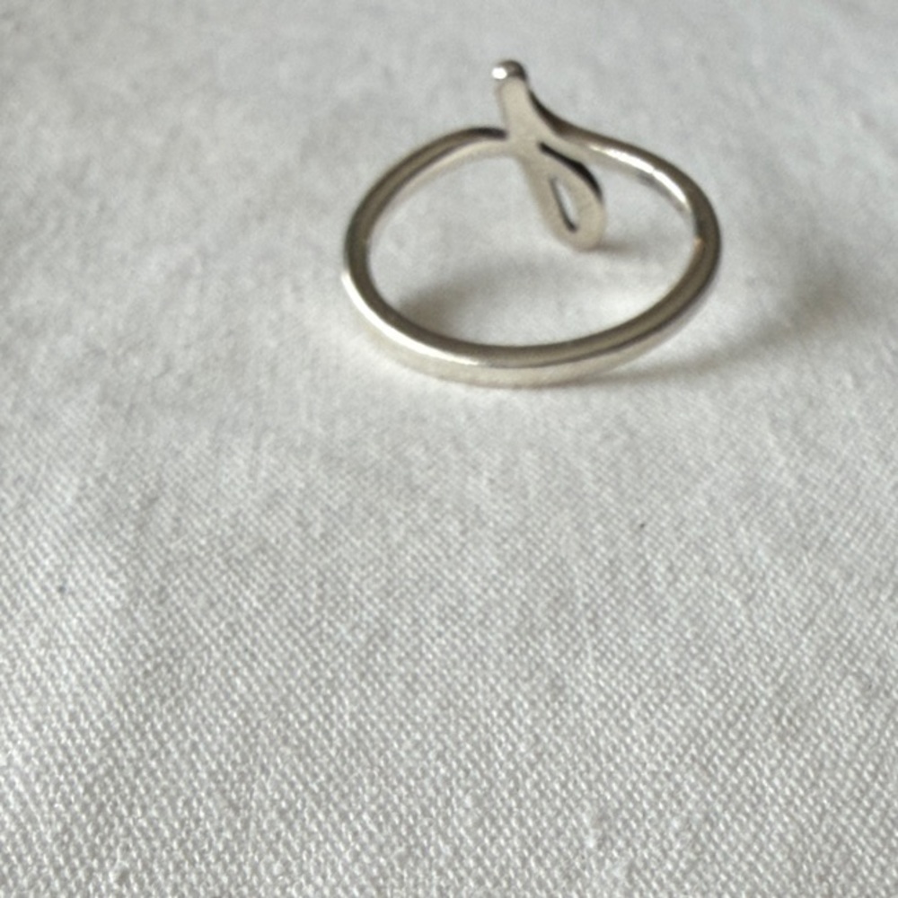 James Avery Script Initial Ring - image 4